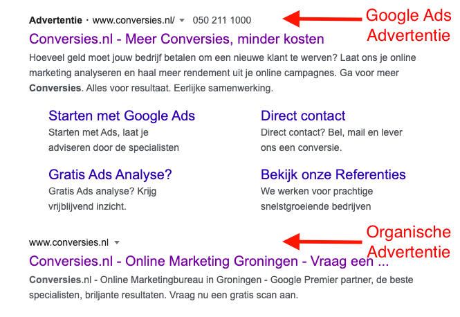 hobby het kan Pelgrim Wat is Google Ads en wat kan het voor jou betekenen? - Conversies.nl